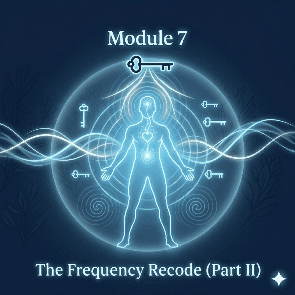 The Frequency Recode – Module 7 (Part II) Embodiment, Alignment and Reality Integration